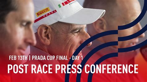 prada cup press conference today|PRESS CONFERENCE (Replay) .